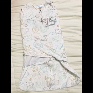 Halo Pajamas - Halo SleepSack Swaddle Elephant (NB - 3 Mo) Halo Pajamas - Halo SleepSack Swaddle Elephant (NB - 3 Mo)